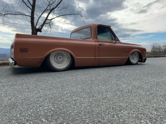 1971 CHEVROLET C10 SHOP TRUCK, BAGGED, PORTERBILT, VINTAGE HEAT & AIR 1971 Chevrolet C-10
