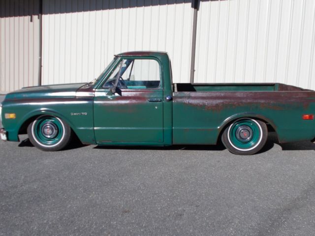 1971 CHEVROLET C10 SHORTBED AIR RIDE PATINA SHOP TRUCK 1967 1968 1969 1970 1972 1971 Chevrolet C-10