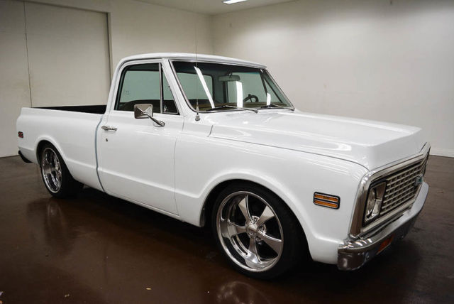 1971 Chevrolet C10 SWB 96514 Miles White Pickup Truck 5.7 Liter 350 V8 700 R4 1971 Chevrolet C-10 SWB