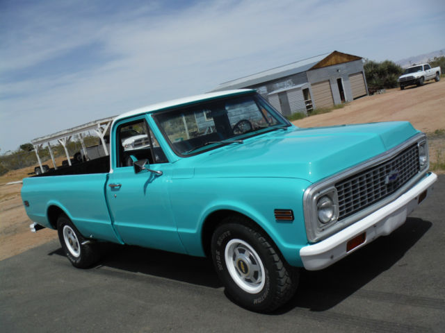 1971 CHEVROLET C20 350 LONGBED FLEETSIDE, CALIFORNIA TRUCK, RESTORED , CLEAN !!! 1971 Chevrolet Other Pickups FLEETSIDE