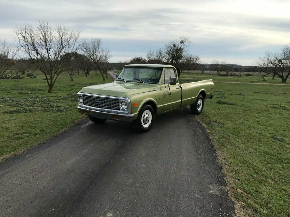1971 Chevrolet Other Pickups Rare Longhorn Edition-PS, PB, A/C, Houndstooth - photo 2