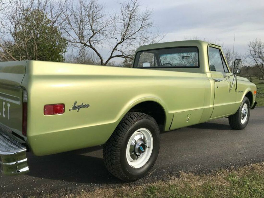 1971 Chevrolet Other Pickups Rare Longhorn Edition-PS, PB, A/C, Houndstooth - photo 4
