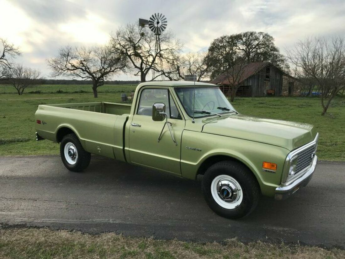 1971 Chevrolet Other Pickups Rare Longhorn Edition-PS, PB, A/C, Houndstooth - photo 5