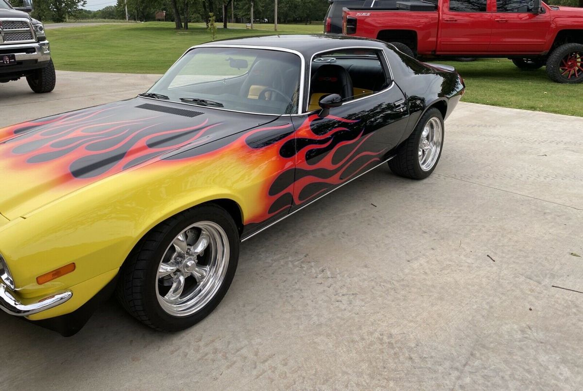 1971 Chevrolet Camaro Coupe Black RWD Automatic LT 1971 Chevrolet Camaro LT