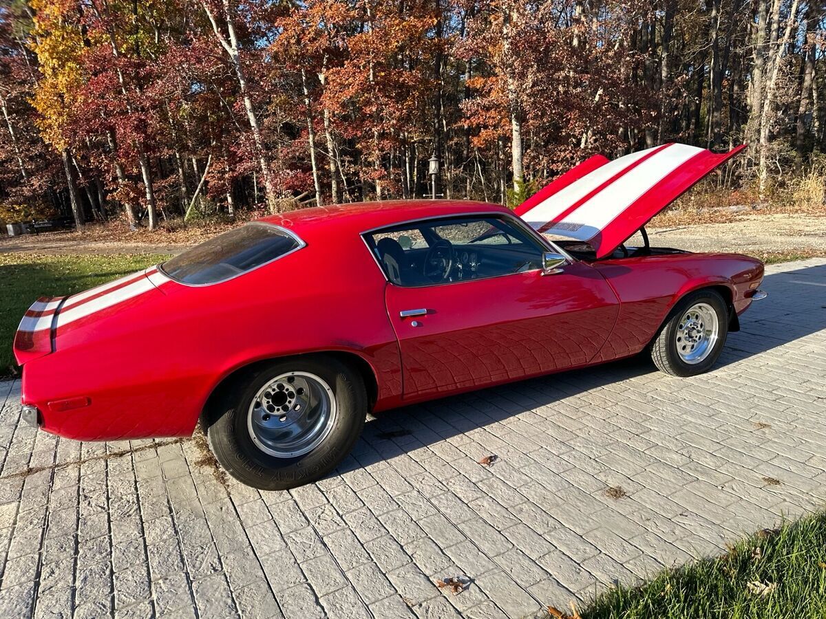 1971 Chevrolet Camaro Coupe Red RWD Manual pro street 1971 Chevrolet Camaro pro street