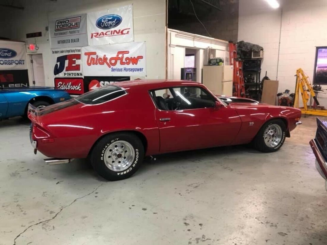 1971 Chevrolet Camaro Coupe Red RWD Manual SS 1971 Chevrolet Camaro SS