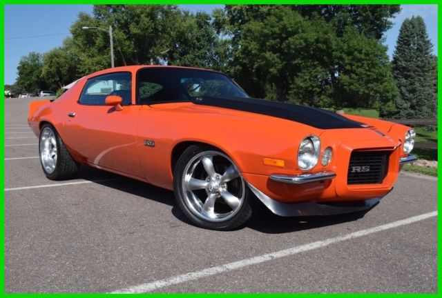 1971 Chevrolet Camaro RS Split Bumper Fuel Injected AC, Resto Mod Z28 Trans Am 1971 Chevrolet Camaro 2DR COUPE