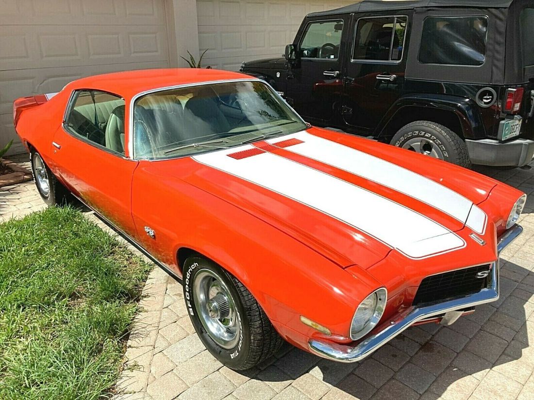1971 CHEVROLET CAMARO, SS PKG, MATCH NUMBERS, A/C, PROTECTO PLATE, NO RESERVE@ 1971 Chevrolet Camaro