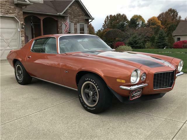 1971 Chevrolet Camaro Z-28 Burnt Orange 2 door 350 Manual 1971 Chevrolet Camaro Z-28