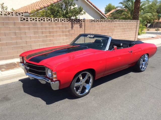 1971 Chevrolet Chevelle Convertible Restomod 1971 Chevrolet Chevelle