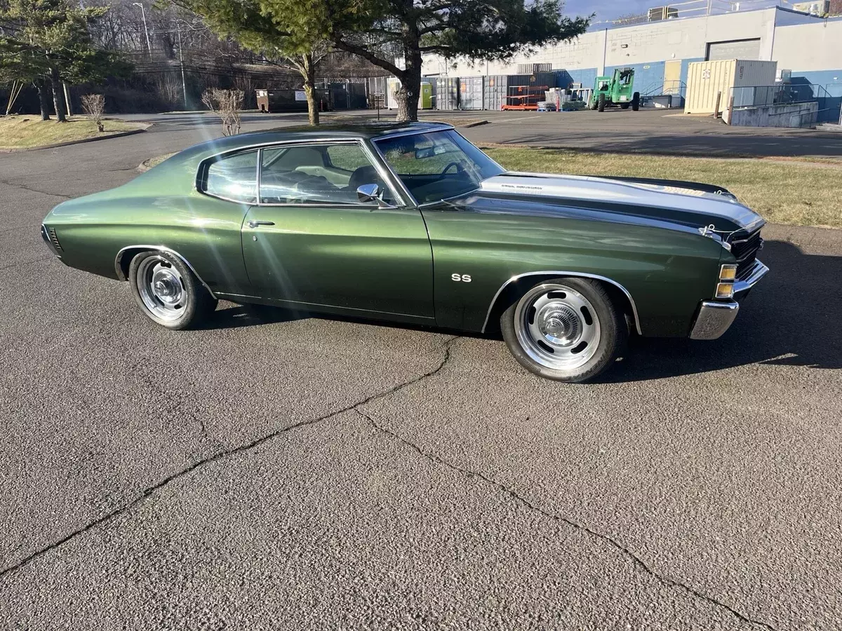 1971 Chevrolet Chevelle Coupe Green ss 1971 Chevrolet Chevelle ss