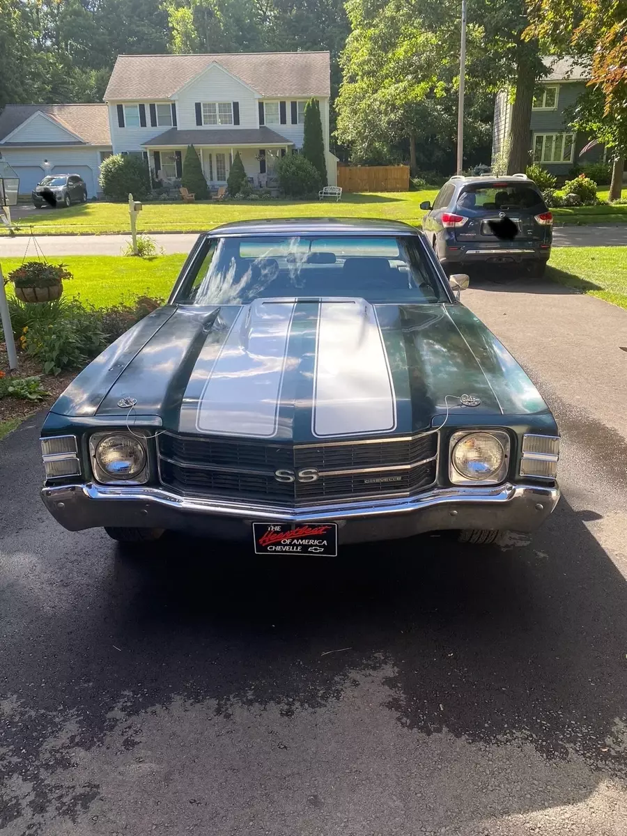1971 Chevrolet Chevelle Coupe Green Super Sport 1971 Chevrolet Chevelle Super Sport