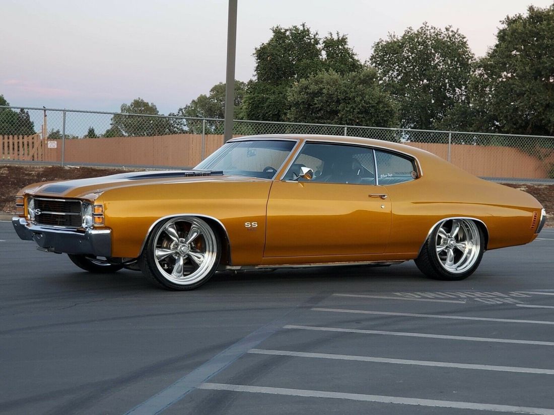 1971 Chevrolet Chevelle Fuel Injected 502 big block AIR RIDE