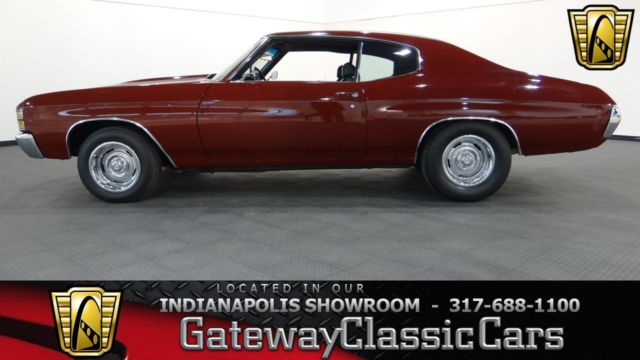 1971 Chevrolet Chevelle Malibu 8200 Miles Burgundy 2DR 355 CID V8 3-Speed Automa 1971 Chevrolet Chevelle Malibu