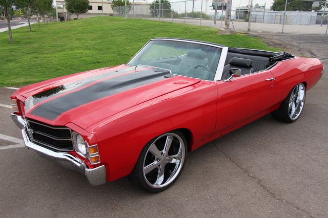 1971 Chevrolet Chevelle Malibu Convertible 350/PS/PB FRAME OFF RESTORATION 1971 Chevrolet Chevelle Malibu