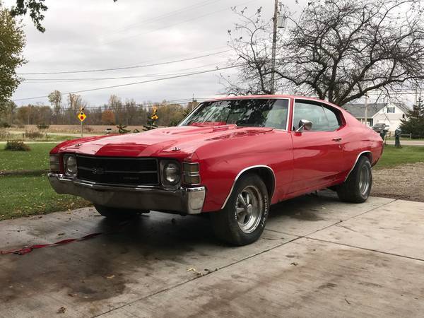 1971 Chevrolet Chevelle SS, 750HP, 468 Big Block Chevy, TH400 Trans, NO RESERVE 1971 Chevrolet Chevelle SS