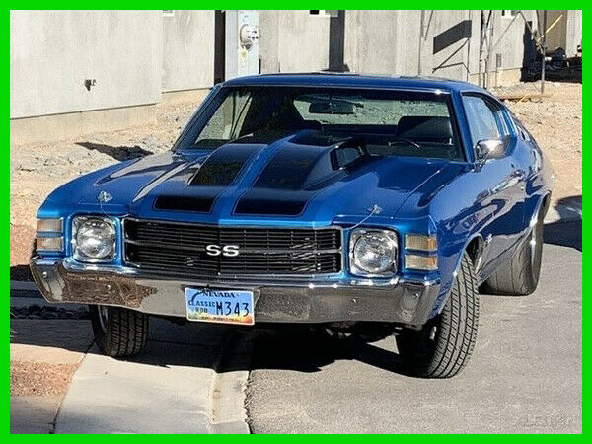 1971 Chevrolet Chevelle SS American Muscle Classic 454 Auto Street Legal 38k Mi 1971 Chevrolet Chevelle