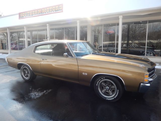 1971 Chevrolet Chevelle SS match#s LS5 454 factory A/C tach 12 Bolt 1971 Chevrolet Chevelle