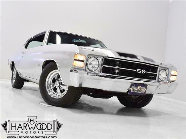 1971 Chevrolet Chevelle SS454 2895 Miles Silverstone Silver Coupe 454 cubic inch 1971 Chevrolet Chevelle SS454