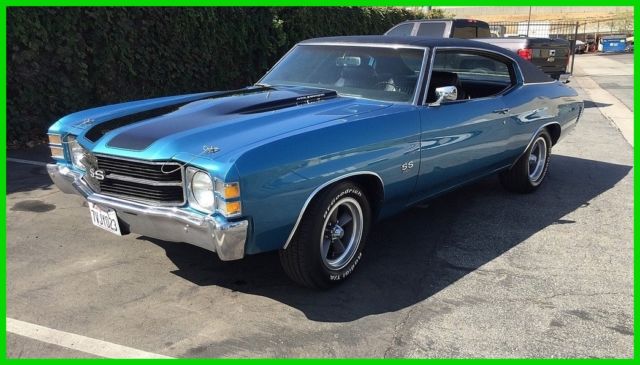 1971 Chevrolet Chevelle SS,454ci V8,Automatic, 600HP,2500 Miles Since Rebuild 1971 Chevrolet Chevelle