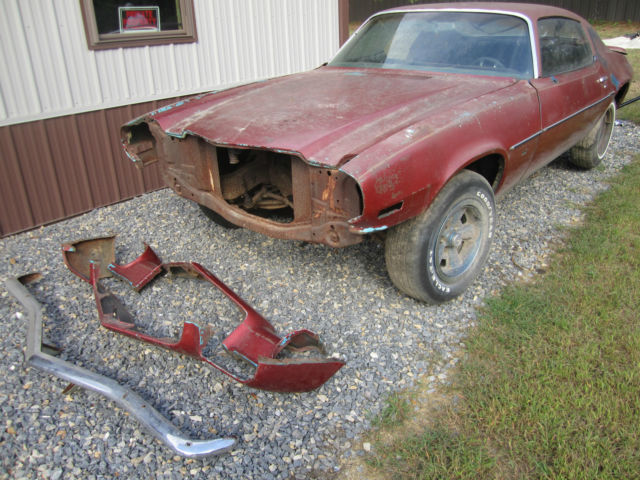 1971 CHEVROLET CHEVY CAMARO Z28 PROJECT CARLISLE PENNSYLVANIA 68-69 12 BOLT POSI 1971 Chevrolet Camaro