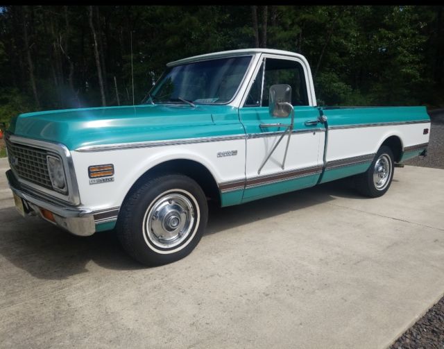 1971 Chevrolet Cheyene Solid California Survivor Factory Big Block Tach AC LWB 1971 Chevrolet C-10 Cheyene Factory Big Block AC Solid California Survivor!