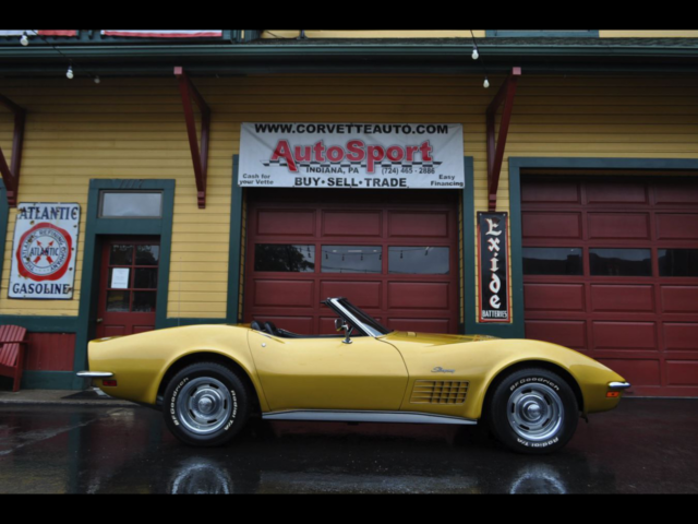 1971 Chevrolet Corvette 1971 #'s Match Fully Loaded w Rare Options Corvett 66545 1971 Chevrolet Corvette 1971 #'s Match Fully Loaded w Rare Options Corvett