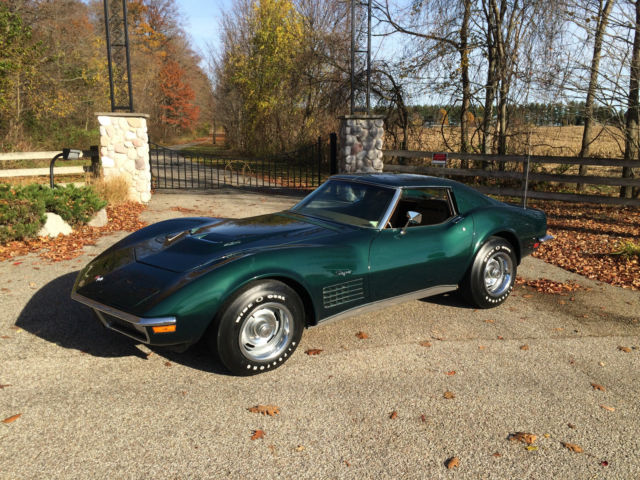 1971 Chevrolet Corvette 454 365HP Numbers Match LS5 Restored NO RESERVE!! 1971 Chevrolet Corvette Base Coupe 2-Door