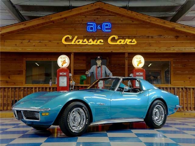 1971 Chevrolet Corvette 454 / LS5 – Mulsanne Blue 1971 Chevrolet Corvette LS5-454 Cui