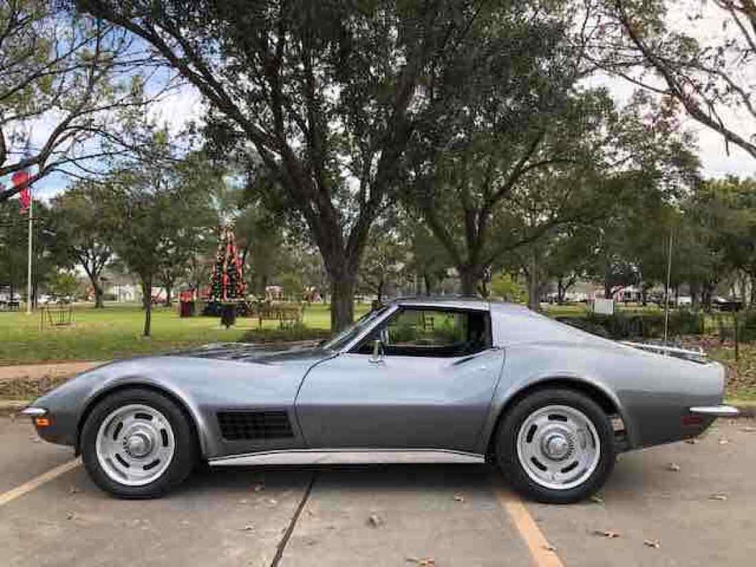 1971 Chevrolet Corvette 5.7 Sportscar Grey RWD Automatic Stingray 1971 Chevrolet Corvette 5.7 Stingray
