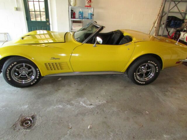 1971 Chevrolet Corvette Convertible Numbers Matching LT1 350/330HP 4-Speed 1971 Chevrolet Corvette Convertible