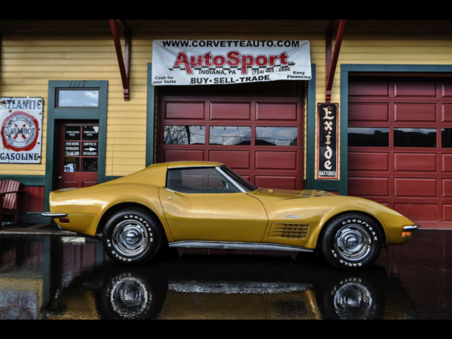 1971 Chevrolet Corvette Loaded With Factory Options! AC PB PS PW 82336 Miles Yel 1971 Chevrolet Corvette Loaded With Factory Options! AC PB PS PW