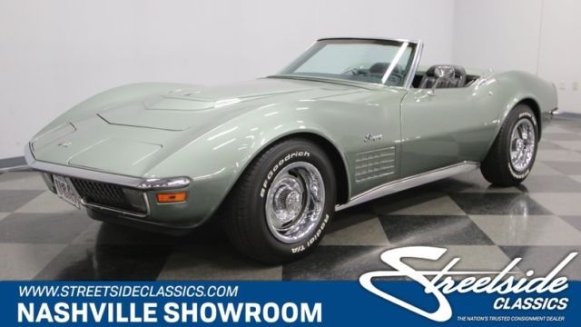 1971 Chevrolet Corvette LT1 Convertible 350 LT1 4 Speed Manual Classic Vintage C 1971 Chevrolet Corvette LT1