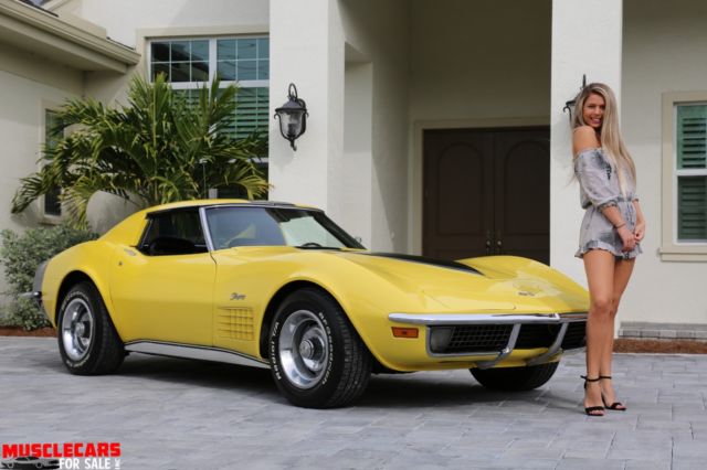 1971 Chevrolet Corvette Stingray 350 4 Speed Manual 1971 Chevrolet Corvette Stingray