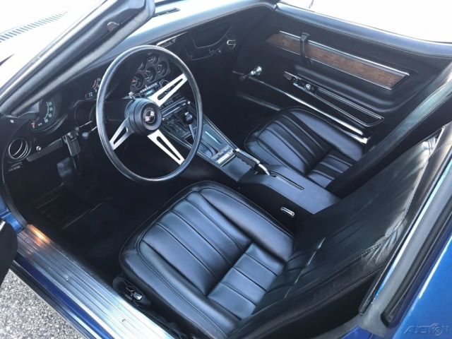 1971 Chevrolet Corvette Original L48 350cid 270hp Bridgehampton Blue Vette - photo 12