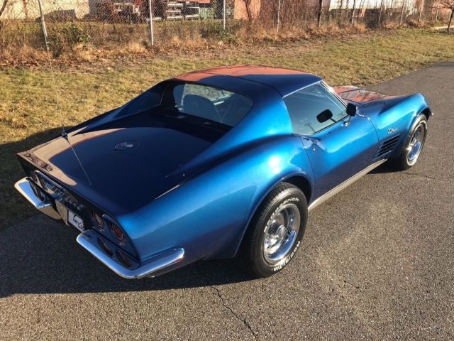 1971 Chevrolet Corvette Original L48 350cid 270hp Bridgehampton Blue Vette - photo 6