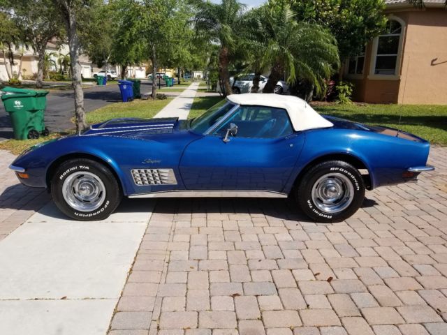 1971 Chevrolet Corvette Stingray Convertible