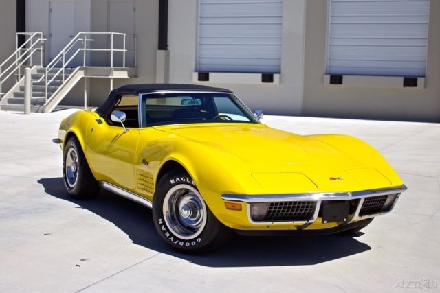 1971 Chevrolet Corvette Stingray Convertible / Full Restoration / 53k Miles / 4-Speed - photo 5