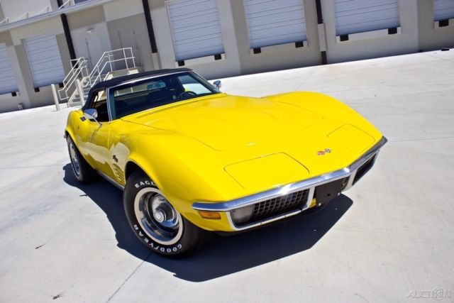 1971 Chevrolet Corvette Stingray Convertible / Full Restoration / 53k Miles / 4-Speed - photo 6