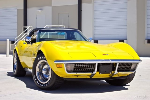 1971 Chevrolet Corvette Stingray Convertible / Full Restoration / 53k Miles / 4-Speed - photo 7