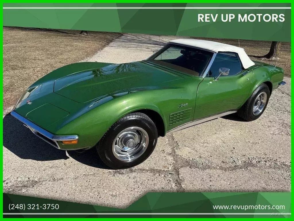 1971 Chevrolet Corvette Stingray Convertible Awesome Color Combination 1971 Chevrolet Corvette 120+ PICTURES ~ 13 Minute Walk Around Test Drive VIDEO