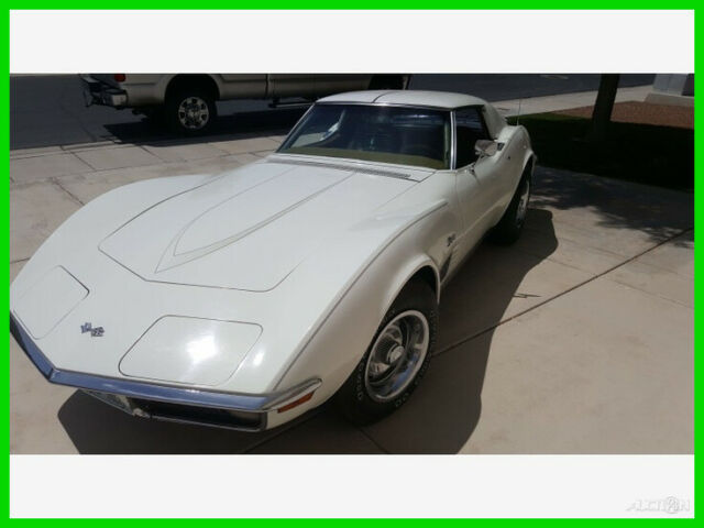 1971 Chevrolet Corvette Stingray Coupe 350CI V8 270HP 4-Speed Manual 137,650 Mi 1971 Chevrolet Corvette Stingray w/ T Tops