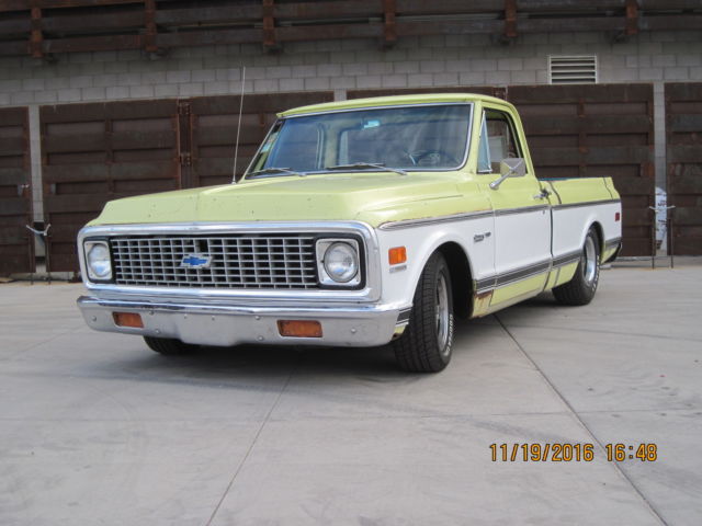 1971 Chevrolet Custom Deluxe C10 short bed shop truck 1971 Chevrolet C-10