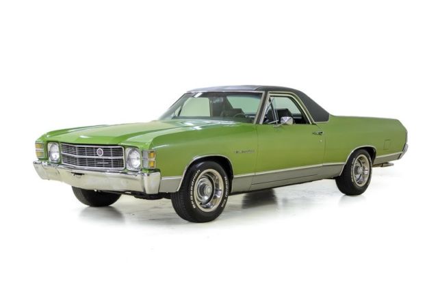 1971 Chevrolet El Camino 21680 Miles Green Pickup Truck 350ci 3-Spd Auto 1971 Chevrolet El Camino --