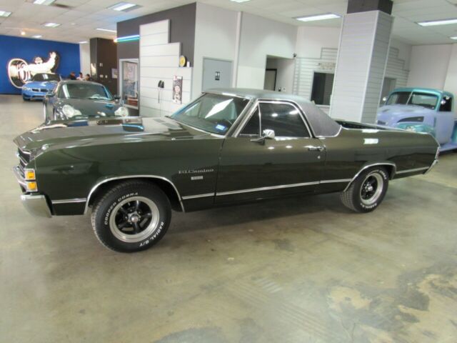 1971 Chevrolet El Camino 94,299 Miles Dark Green V8 Automatic 1971 Chevrolet El Camino --