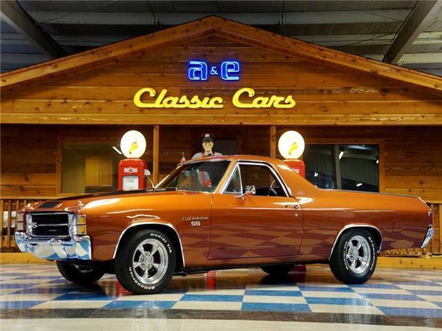 1971 Chevrolet El Camino – Burnt Orange / Black 1971 Chevrolet El Camino 402 cui Muncie 4 speed
