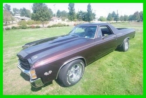 1971 Chevrolet El Camino SS Pickup Truck,454ci V8 Gas,3-Speed Automatic, 1971 Chevrolet El Camino SS