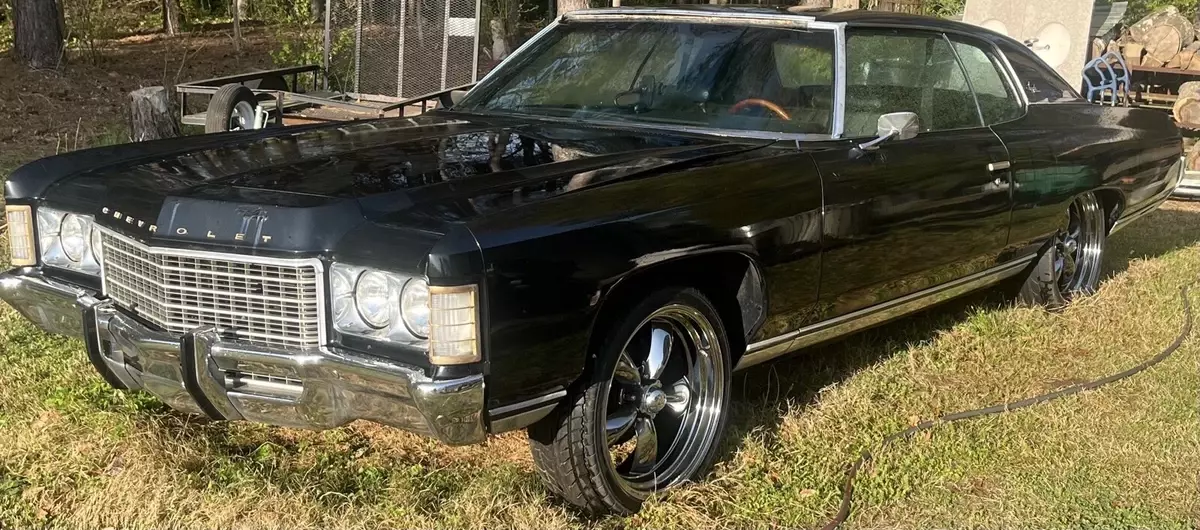 1971 Chevrolet Impala Coupe Black 1971 Chevrolet Impala