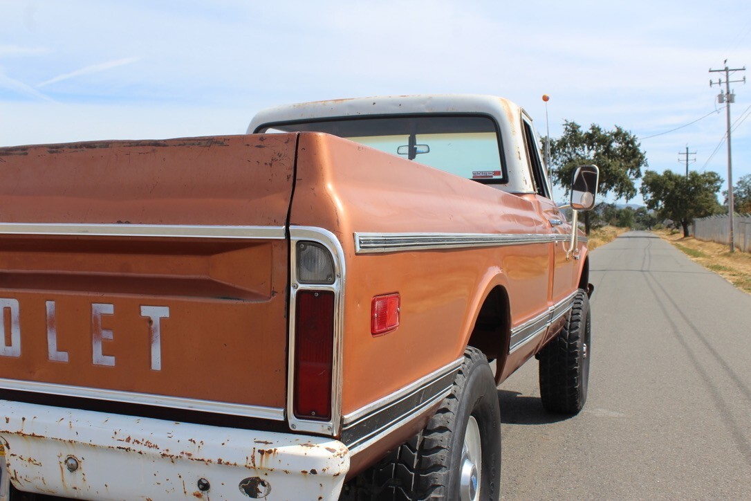 1971 Chevrolet K20 Pickup Chevrolet Custom K20 4WD 4x4 4spd Manual 5.7L 350 V8 - photo 11