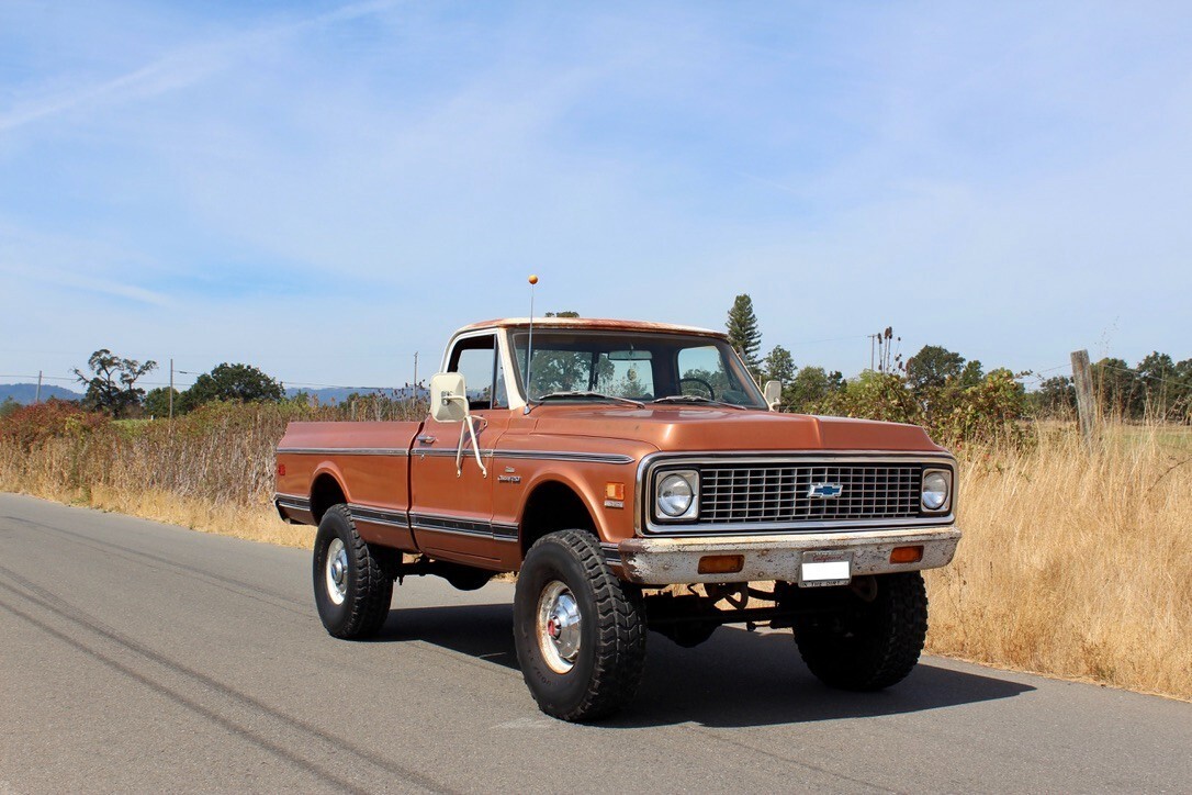 1971 Chevrolet K20 Pickup Chevrolet Custom K20 4WD 4x4 4spd Manual 5.7L 350 V8 - photo 13